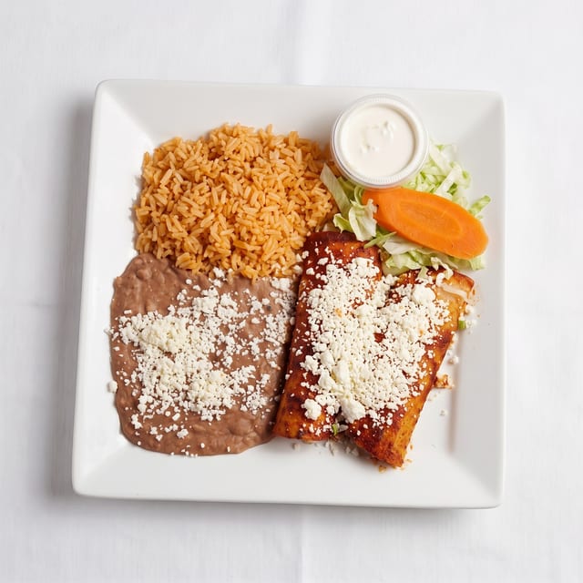 2 Cheese Enchiladas.